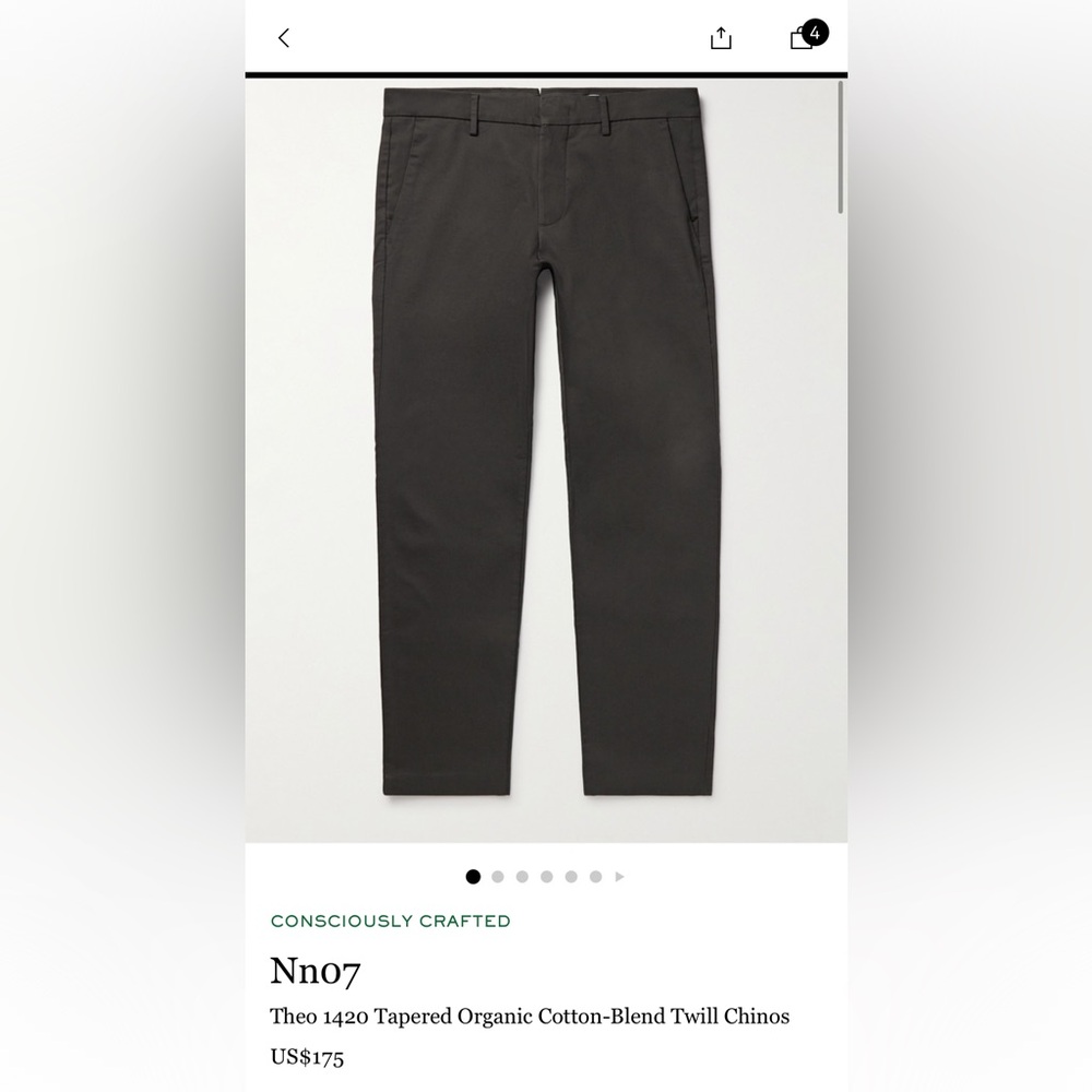 Nn07 Theo Tapered Pants